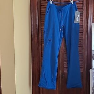 Grey's anatomy royal blue small scrub pants